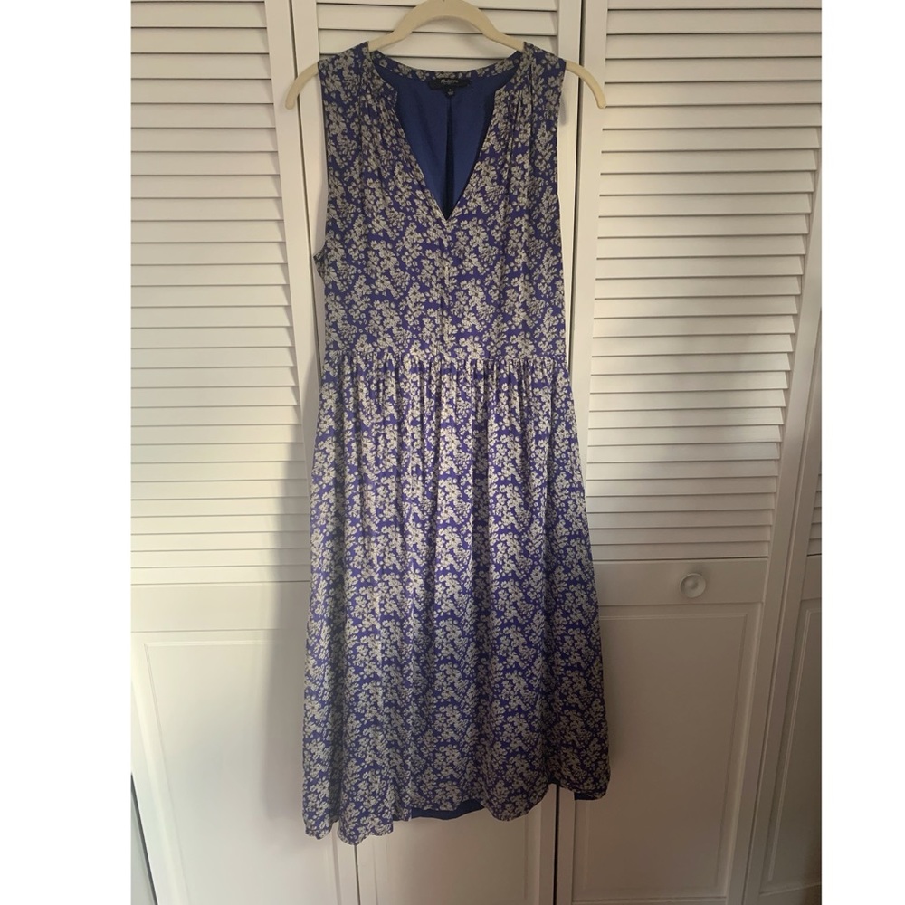 Madewell Floral Midi Dress, Size 8